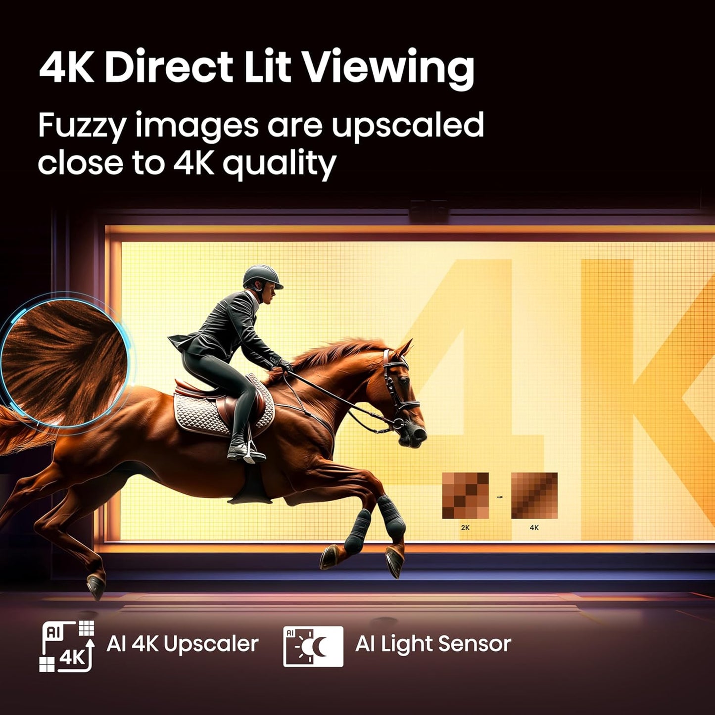 📺 Hisense 43” 4K Ultra HD Smart TV – Precision, Power & Perfection